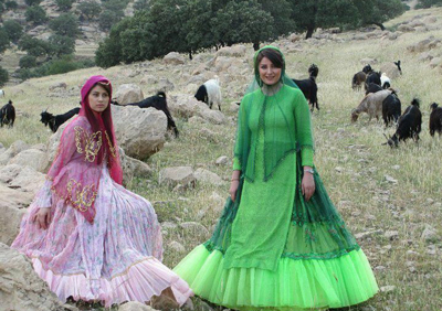  لباس های محلی اقوام ایرانی, لباس های محلی کردی
