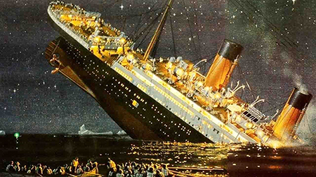 ماجرای کشتی تایتانیک, چرا کشتی تایتانیک غرق شد, کشتی تایتانیک