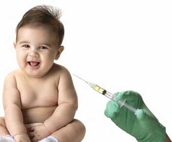 واکسن به نوزاد