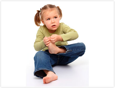 درد پا در کودکان،درمان درد پا در کودکان،پادرد در کودکان