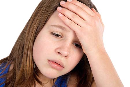 دلایل سر درد در کودکان