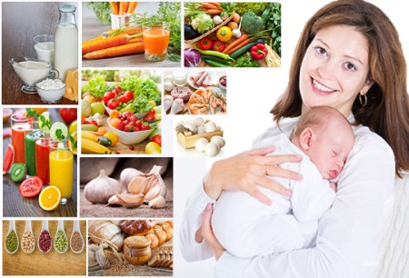 تغذیه مادر در دوران شیردهی