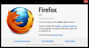 ایجاد یک تب خصوصی در Firefox 20 1