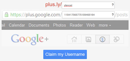 آموزش آسان ساخت URL شناخته شده در Google+ 