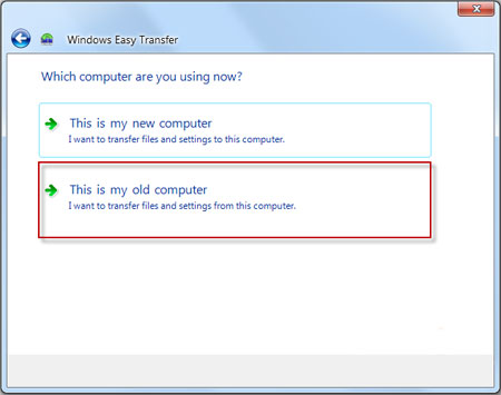 بازیابی اطلاعات در کامپیوتر,انتقال فایل از ویندوز 7 به 8