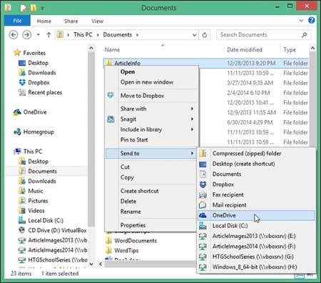 سرویس ابری مایکروسافت, برنامه OneDrive