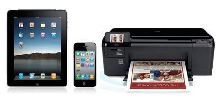 دستگاه آی.او.اس, ویژگی AirPrint 