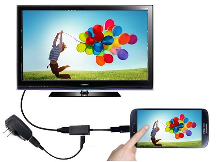 اتصال گوشی به تلویزیون با کابل شارژر, اتصال گوشی به تلویزیون, اتصال گوشی به تلویزیون