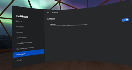 ویندوز 10, تنظیمات developer option, قابلیت های  Developer Mode