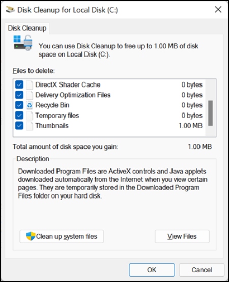 سریع ترین روش برای آزاد سازی فضا در ویندوز 11,مراحل آزاد کردن فضا در ویندوز 11 به صورت تصویری,مدیریت فضای ذخیره سازی ویندوز 11