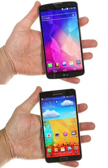 فبلت,Galaxy Note 3 سامسونگ,فبلت ال جی