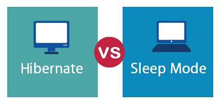 خارج کردن لپ تاپ از حالت sleep, روشن شدن کامپیوتر در حالت sleep, حالت sleep و hibernate