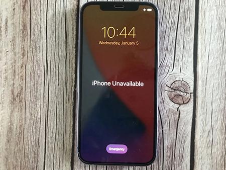 مشکل iphone unavailable, سیستم قفل امنیتی در آیفون, دور زدن iPhone Unavailable