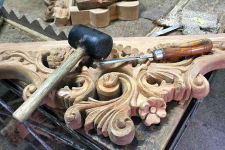 کنده کاری روی چوب, هنرهای سنتی