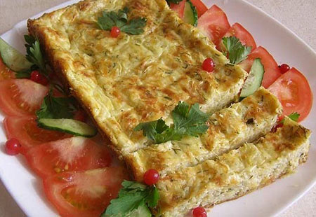 کوکوی کدو سبز ,طرز تهیه کوکوی کدو سبز 