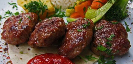 طرز تهیه گشنیز کباب ، غذای آذربایجانی
