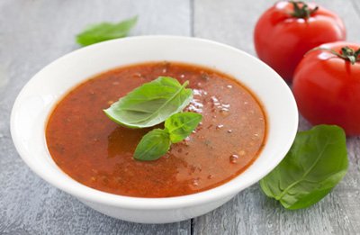 درست کردن سوپ گوجه فرنگی و ریحان,طرز پخت سوپ گوجه فرنگی و ریحان