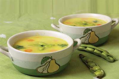 سوپ باقالا ,طرز تهیه سوپ باقالا 