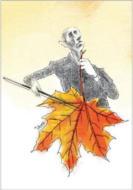 مجموعه کاریکاتورهای فصل پاییز,کاریکاتور فصل پاییز,کاریکاتور با مضمون پاییز