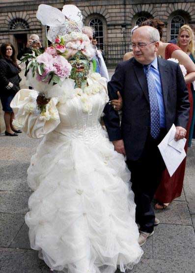  عکس   زشت ترین عروس خانم دنیا