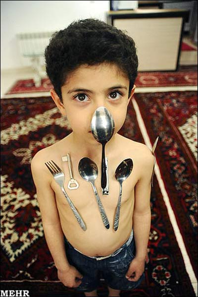 عکس پسر مغناطیسی ایران 1