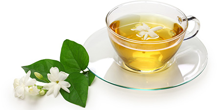چای گل یاس, چای سبز با عطر گل یاس