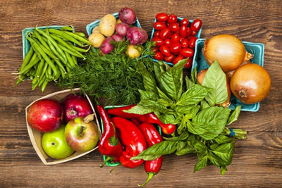 کالری میوه ها و سبزیجات, میوه ها و سبزیجات حاوی ویتامین d