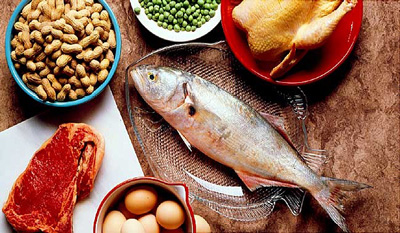 مواد غذایی حاوی پروتئین،رژیم لاغری پروتئین