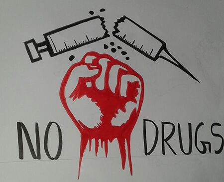 پوسترهای مبارزه با مواد مخدر,کارت پستال های مبارزه با مواد مخدر,پوستر مبارزه با مواد مخدر