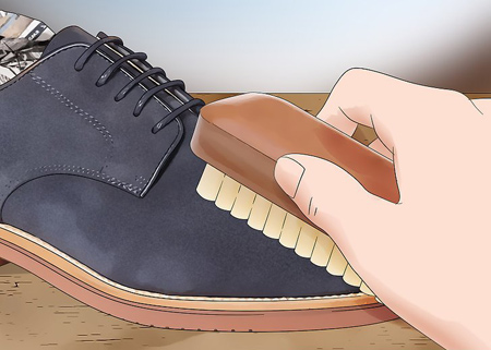آموزش مرحله ای تمیز کردن کفش جیر,راهنمای تمیز کردن کفش جیر