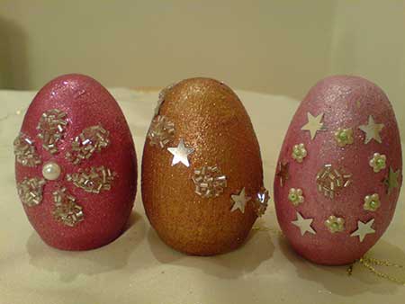 تخم مرغ رنگارنگ عید, مدل تخم مرغ رنگی
