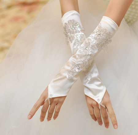 مدل دستکش عروس