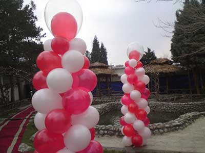 بادکنک آرایی , تزیین بادکنک
