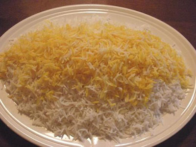 نحوه پخت برنج خوب