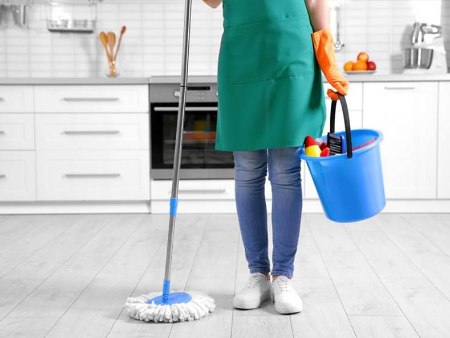 نظافت خانه و راه پله