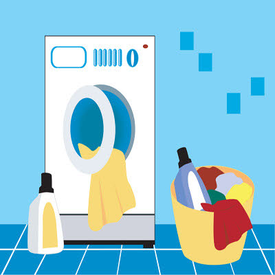 شستن لباس نوزاد با ماشین لباسشویی
