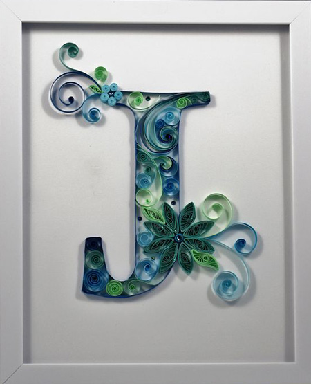 تصاویر طراحی حروف J,حرف J