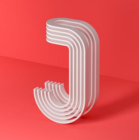 مدل های طراحی حرف J, تصاویر طراحی حروف J