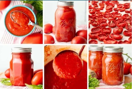 نگهداری گوجه فرنگی به مدت طولانی, نگهداری طولانی مدت از گوجه, روش نگهداری گوجه فرنگی که خواصش حفظ شود