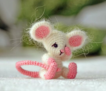 ایده هایی برای ساخت گیفت موش,مدل عروسک به شکل موش