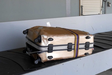 آسیب دیدن چمدان در فرودگاه, رفع اشکال چمدان در فرودگاه,مراحل آسیب دیدگی چمدان در فرودگاه