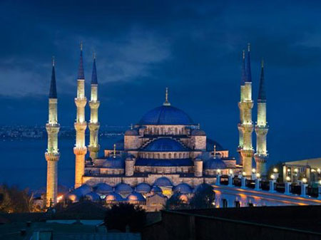معروف ترین بناهای تاریخی جهان,بناهای تاریخی جهان,مسجد آبی