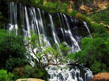 جاذبه های توریستی دزفول،جاذبه های تاریخی دزفول,آبشار شوی