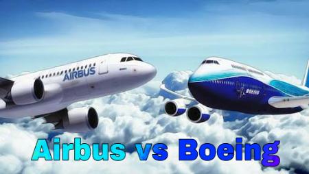 مقایسه هواپیماهای ایرباس و بوئينگ