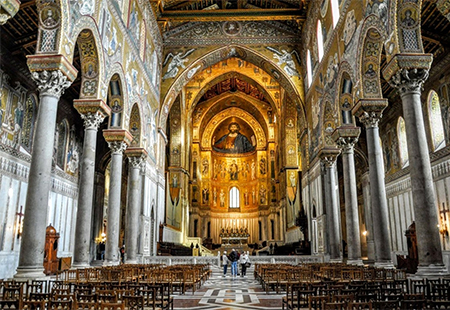کلیسای جامع مونرئاله, بازدید از کلیسای جامع مونرئاله, کلیسای جامع مونرئاله در ایتالیا