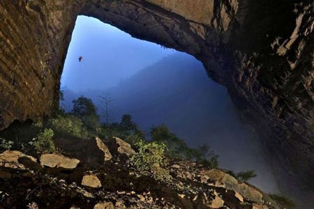 غار ار وانگ دانگ,عکس های غار ار وانگ دانگ,غار ار وانگ دانگ در چین