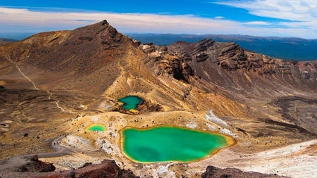 دریاچه آتشفشانی در پارک ملی تانگاریرو 1