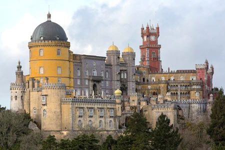 کاخ ملی پنا در پرتغال (+عکس) 1