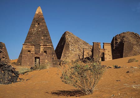 اهرام البجراویه,اهرام مروی,اهرام البجراویه در سودان