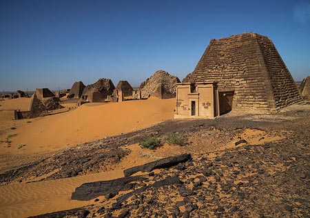 اهرام البجراویه,اهرام مروی,اهرام البجراویه در سودان